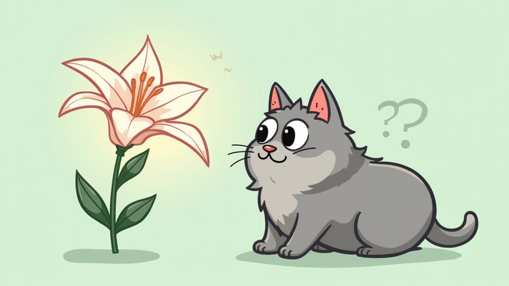 lily poisoning cat symptoms