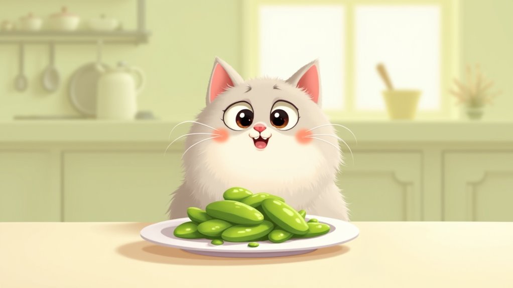 lima beans occasional cat treat