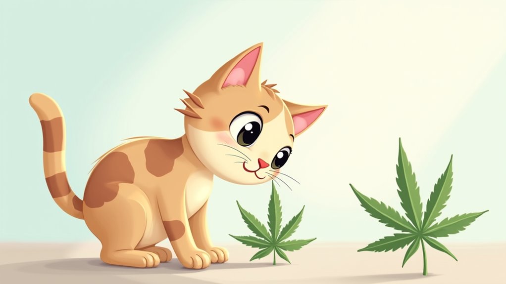 marijuana exposure symptoms cats