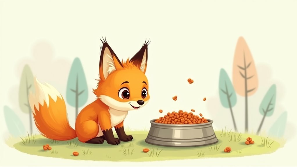 natural diet for foxes