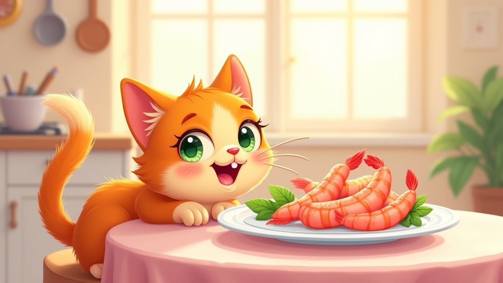 nutrient rich shrimp benefits cats