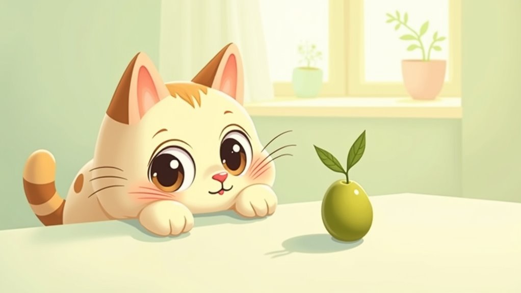 olives influence cat behavior