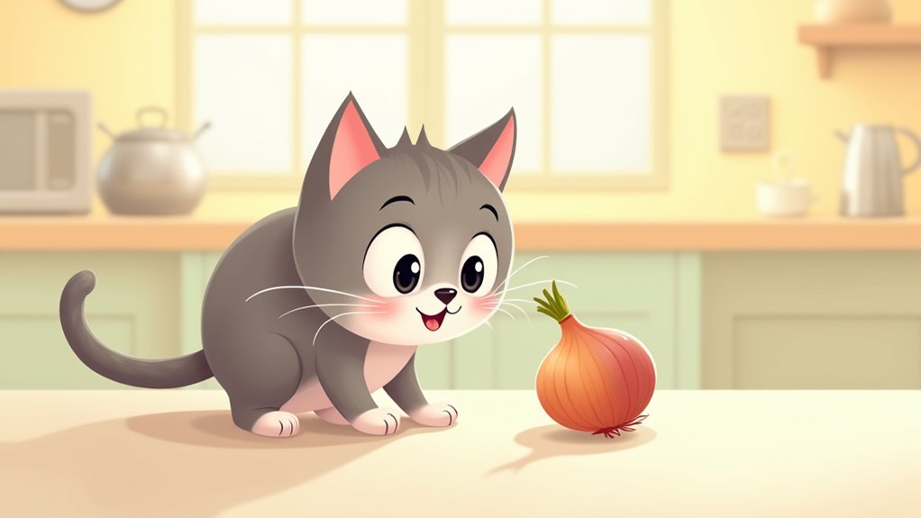 onion poisoning in cats