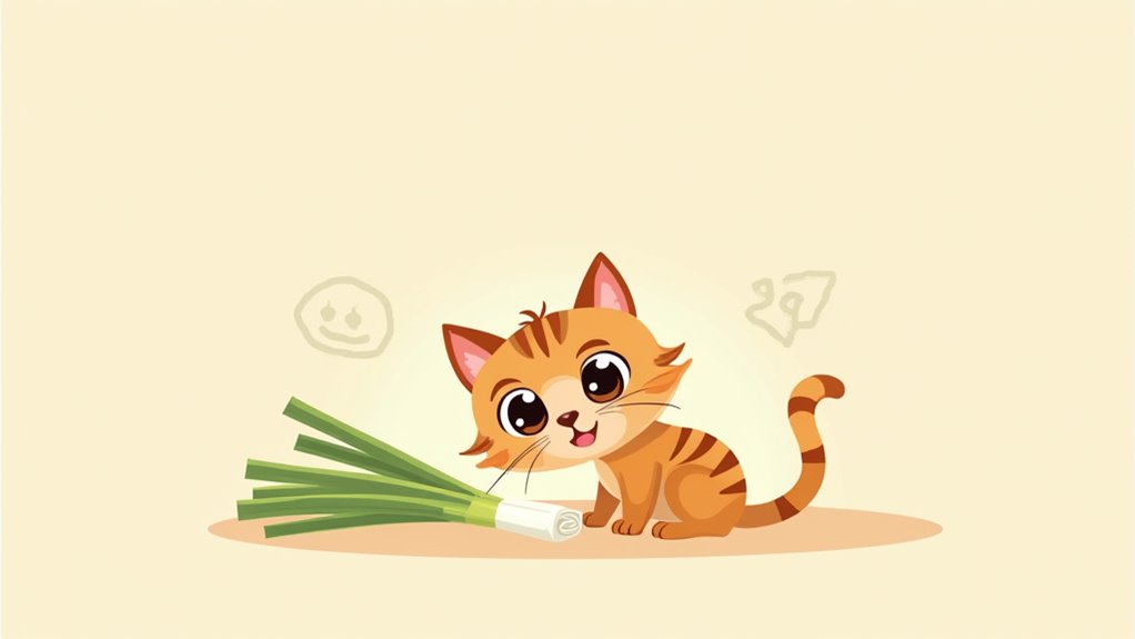onion poisoning symptoms in cats