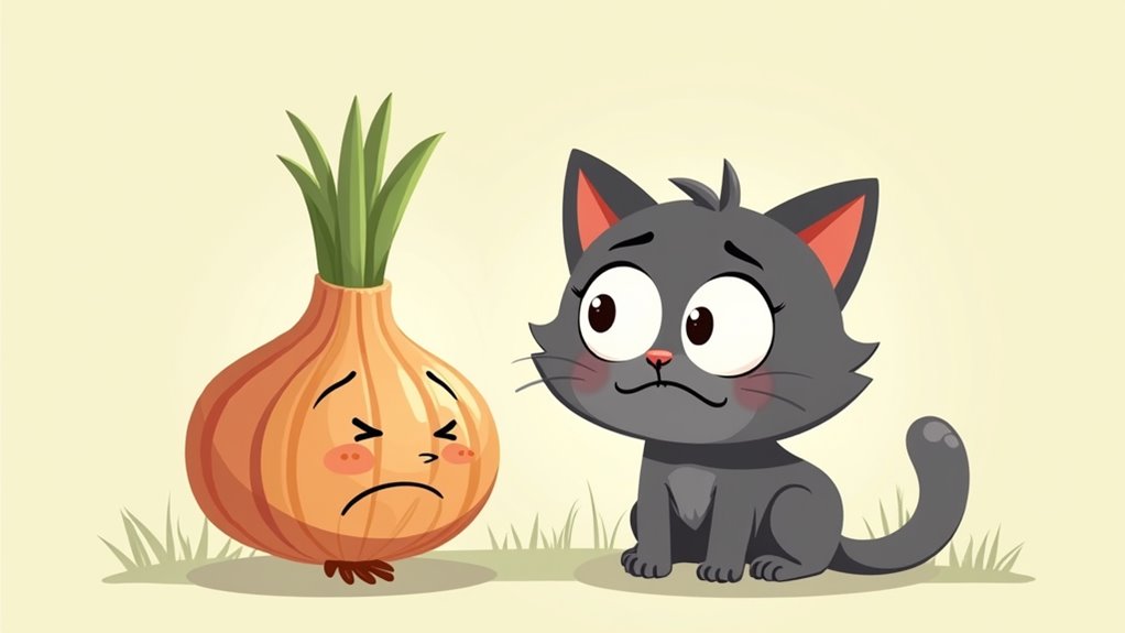 onion toxicity risks for cats