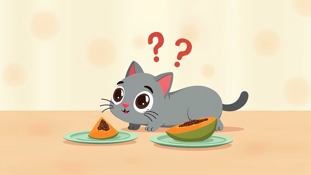 papaya risks for cats