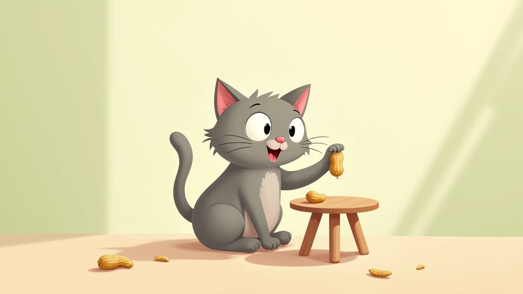 peanuts unsuitable for cats