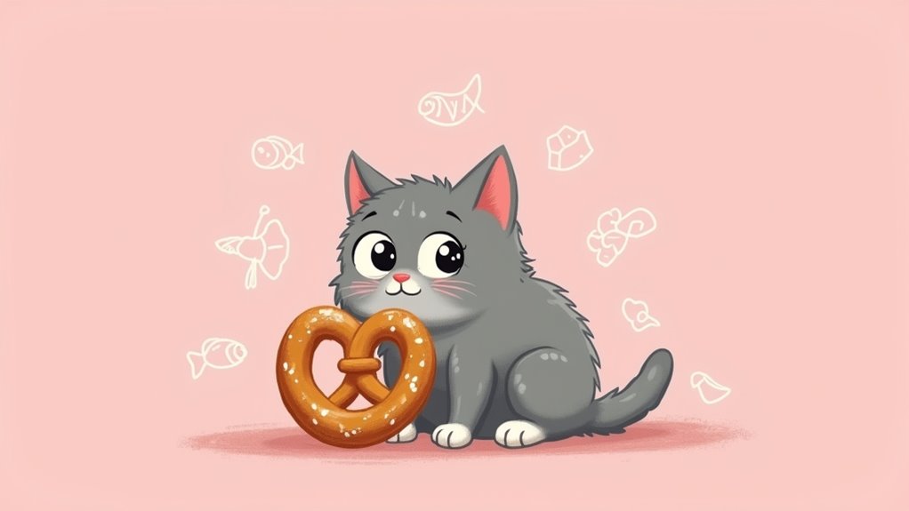 pretzels harm cats health