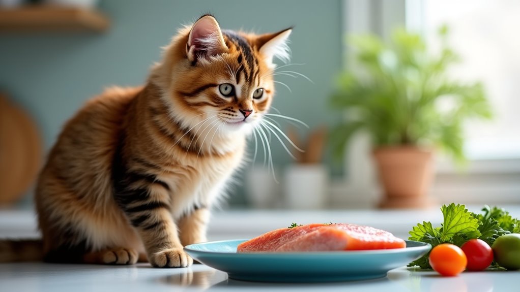 raw fish benefits cats health