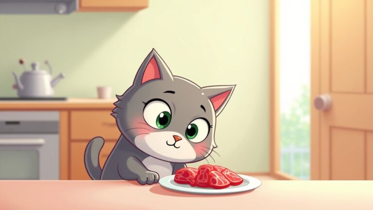 raw meat for cats