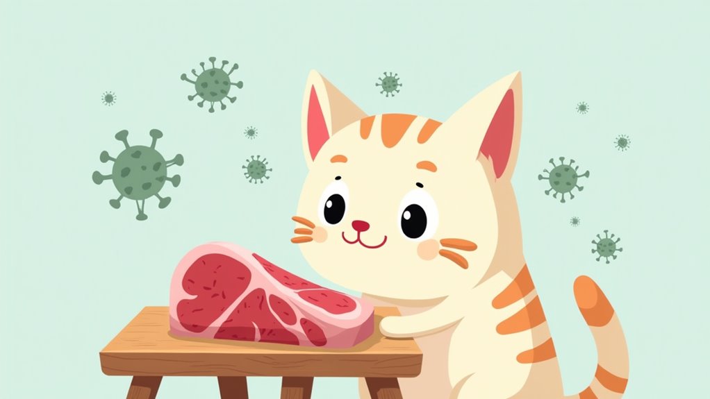 raw meat infection risks