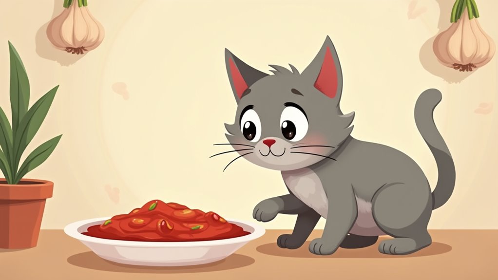 risks of cat spaghetti sauce