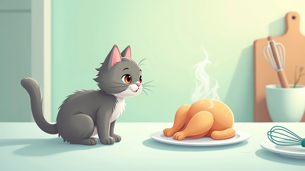 safe boiled chicken treat