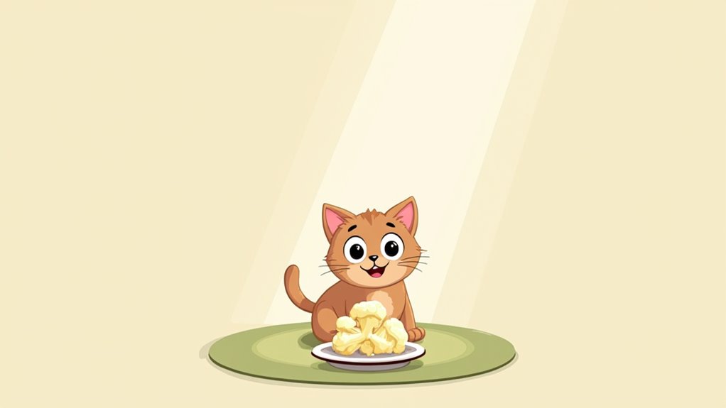 safe cat cauliflower preparation