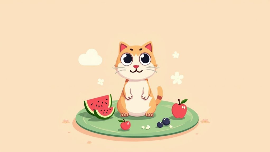 safe fruit treats for cats
