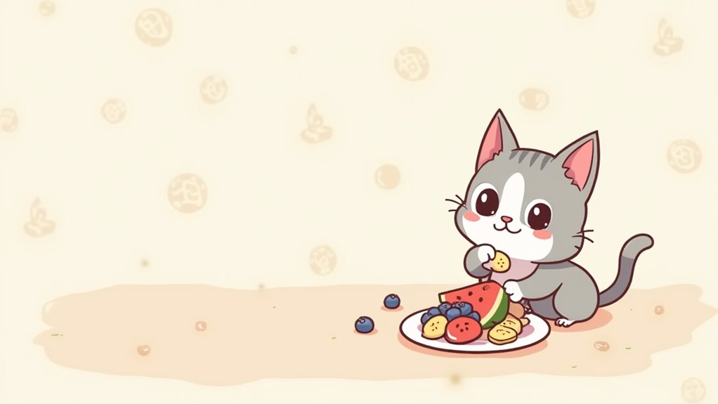 safe fruits for cats