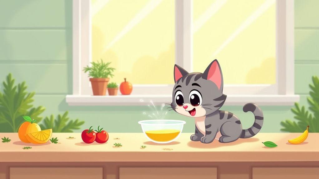 safe vinegar use for cats
