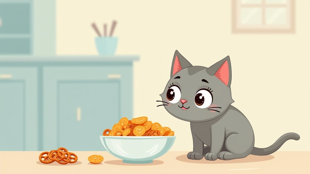 salty foods endanger cats