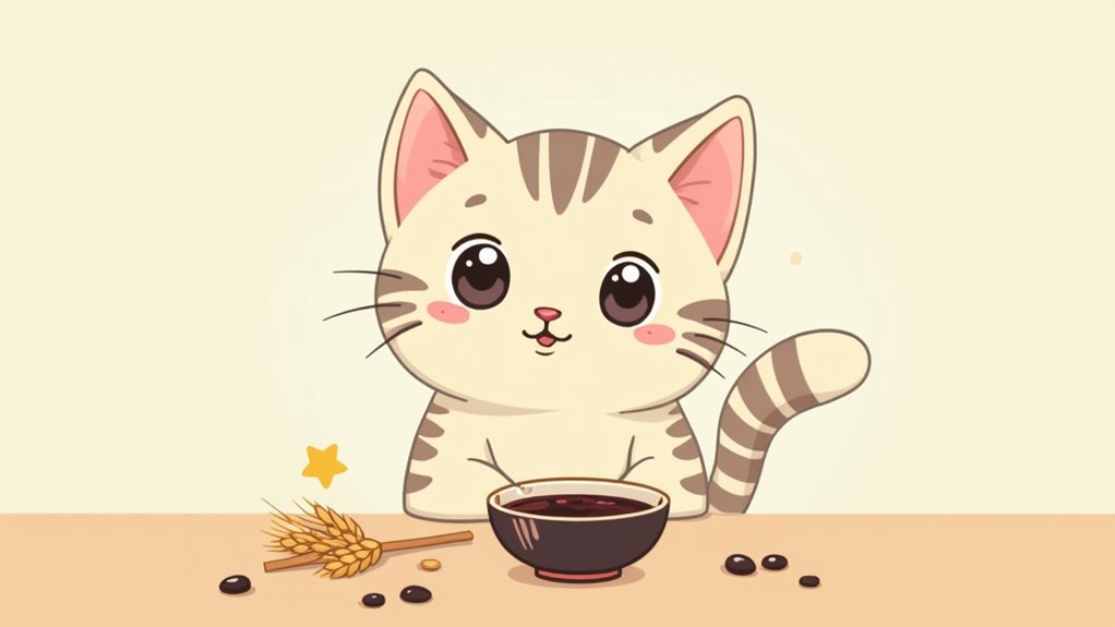 soy sauce harms cats