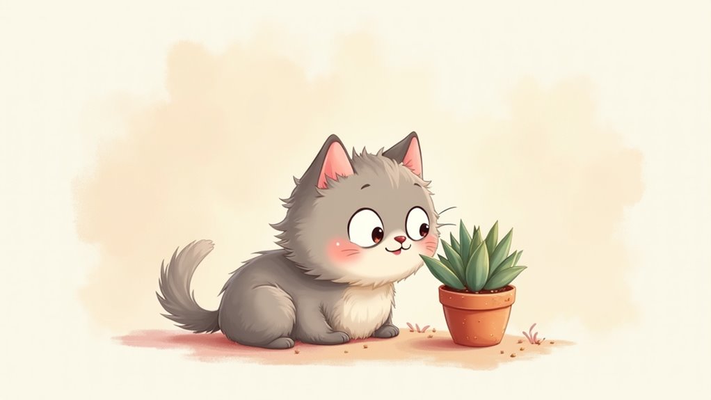 succulent poisoning symptoms cats