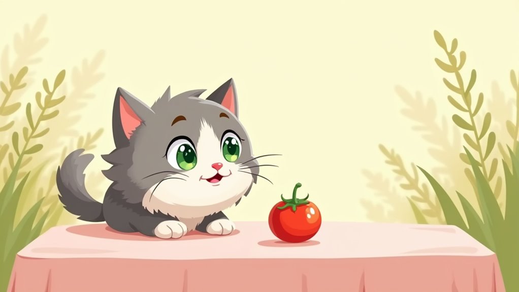 tomatoes can upset cats