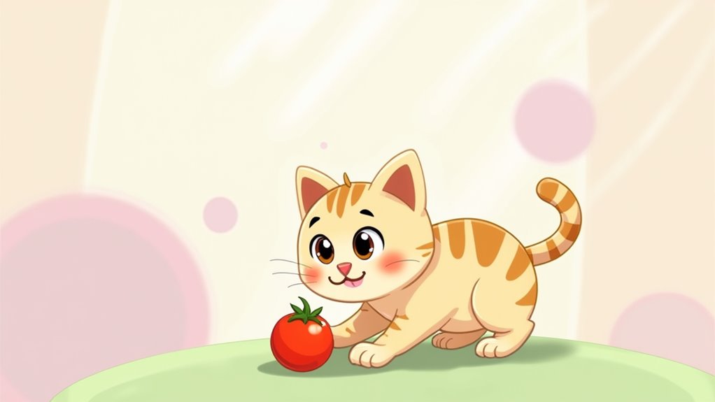 tomatoes can upset cats