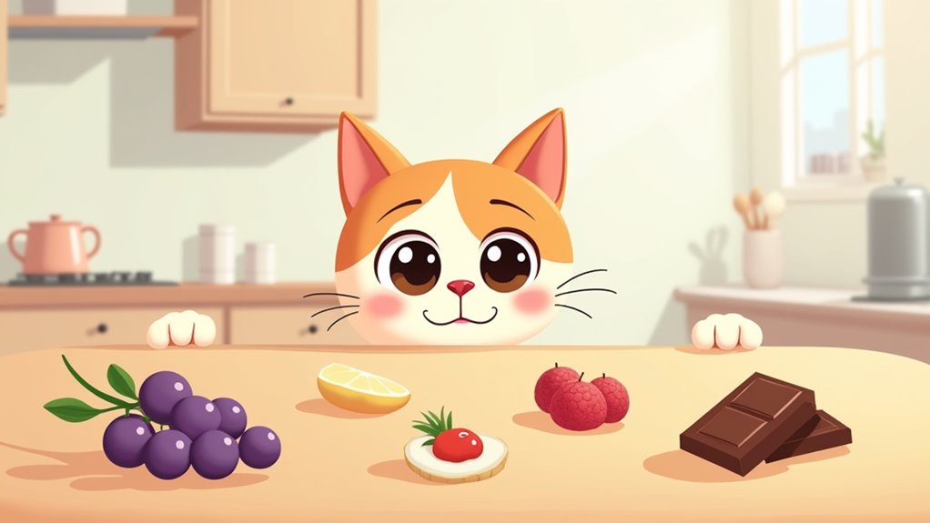 toxic foods for cats