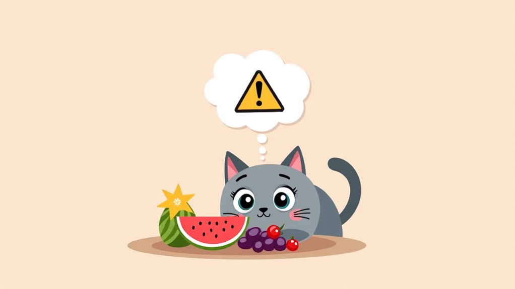 toxic fruits for cats