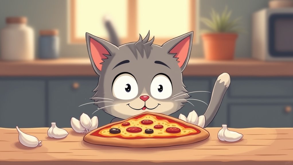 toxic pizza ingredients for cats