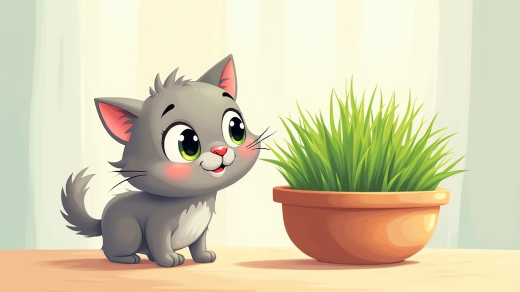 wheatgrass serving guidelines for cats
